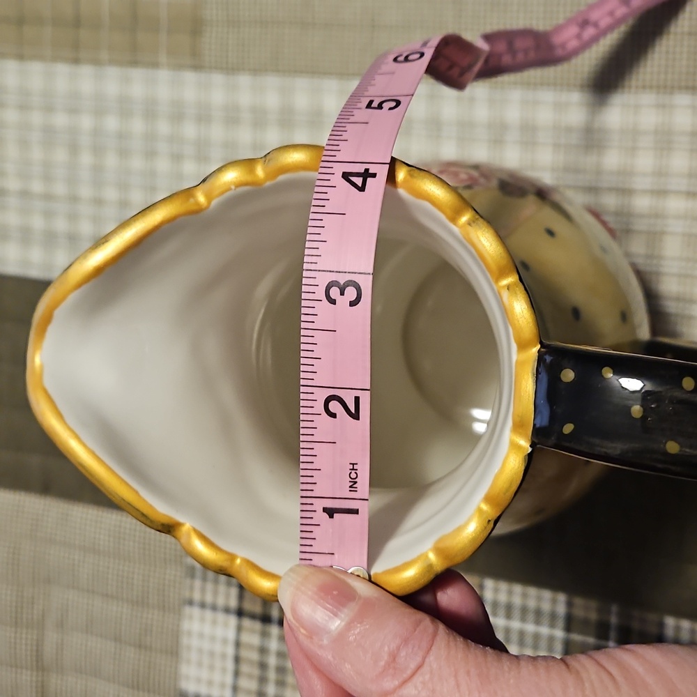 AMBER ROSE by NANETTE VACHER for AMBIANCE COLLECTION RARE PITCHER - Picture 10 of 16